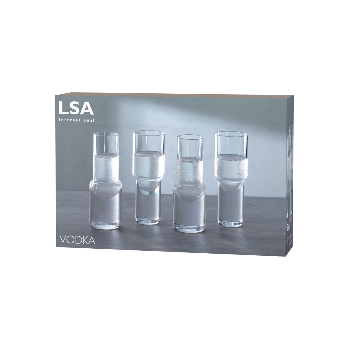 Vodka Shot Glass 50ml 4pc Set
