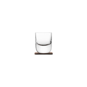Whisky Renfrew Tumbler & Walnut Coaster 270ml 2pc Set