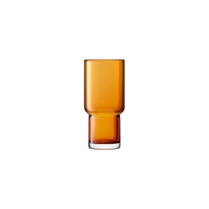 Utility Highball Amber 390ml 2pc Set