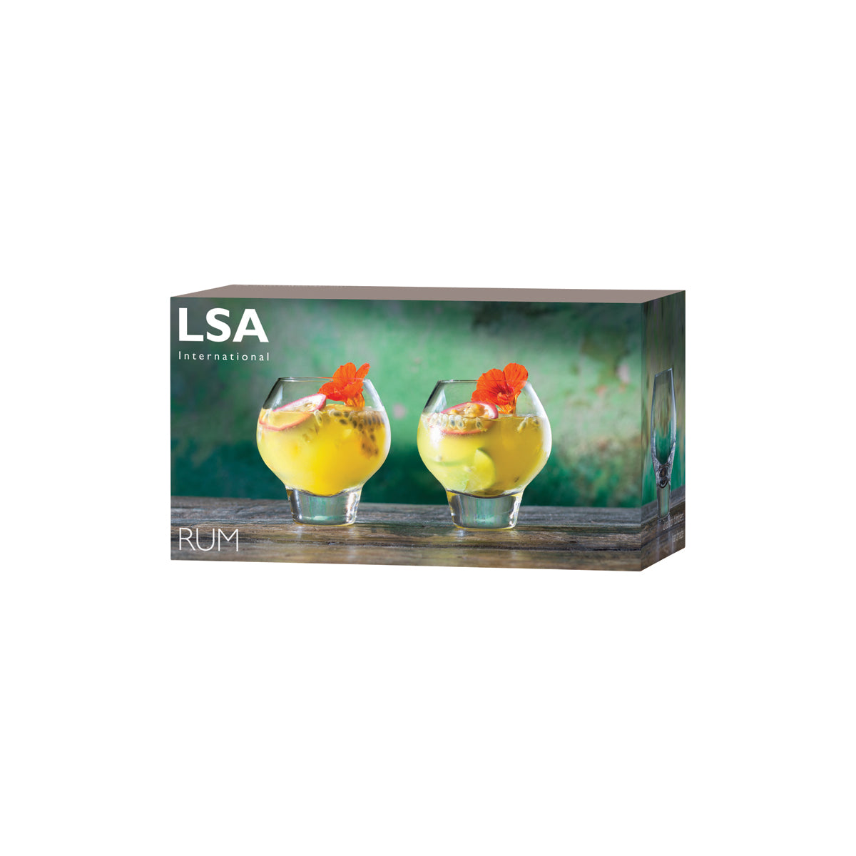 Rum Balloon Tumbler 380ml 2pc Set
