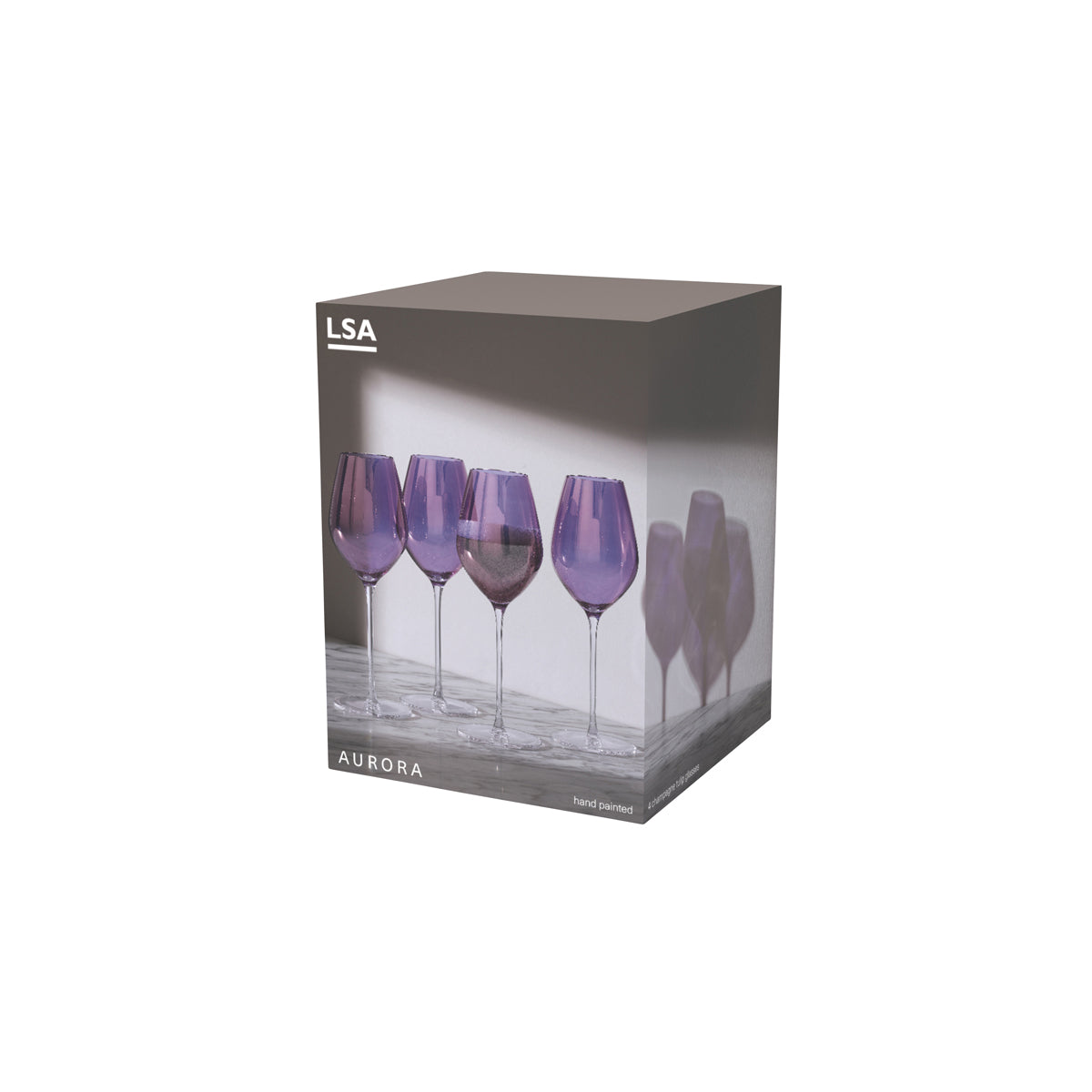 Aurora Champagne Tulip Glass 285ml