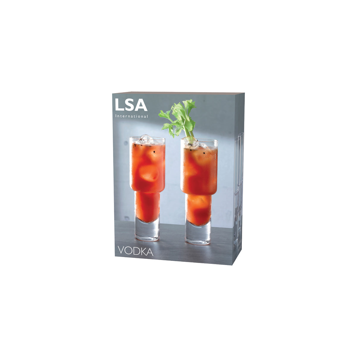 Vodka Mixer Glass 400ml 2pc Set
