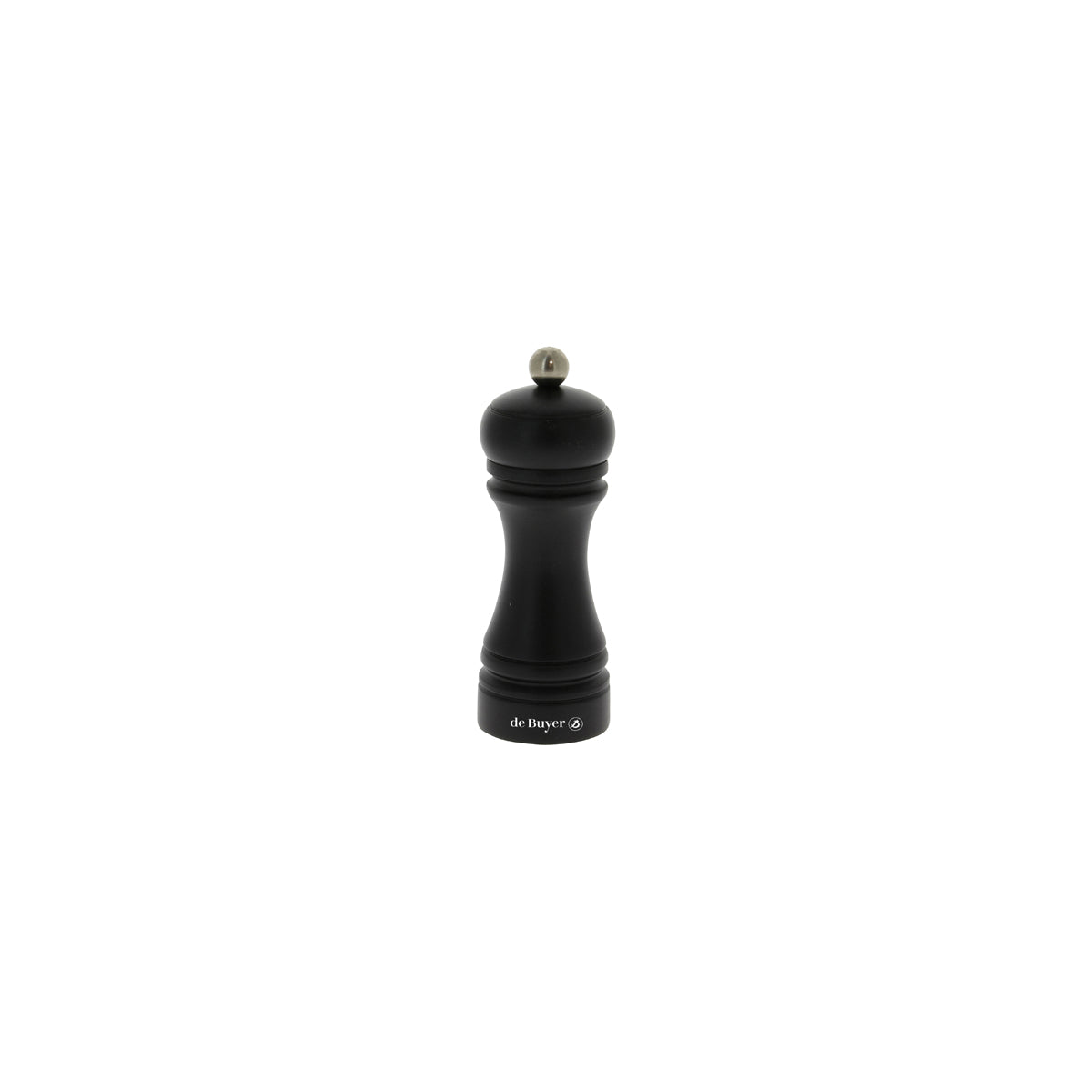 MARLUXM245-140404 De Buyer De Buyer Marlux Mignonette Black Matt Pepper Grinder Course 140mm Tomkin Australia Hospitality Supplies