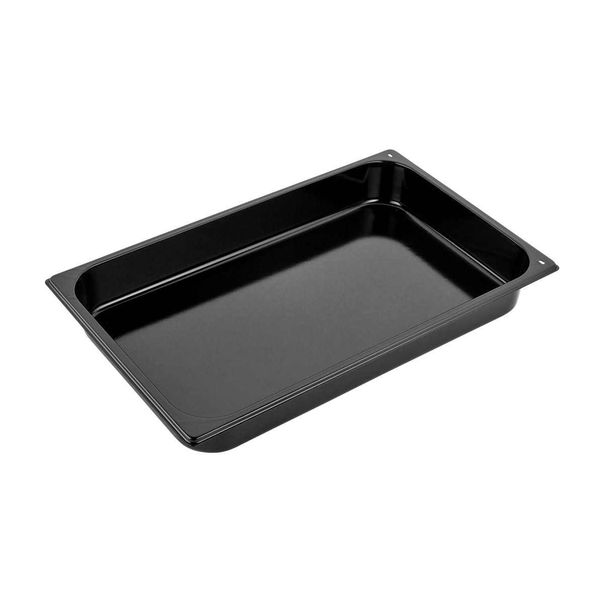 ME-11065 Inox Macel Maxipan Gastronorm Enamel Black 1/1 Size 65mm Tomkin Australia Hospitality Supplies