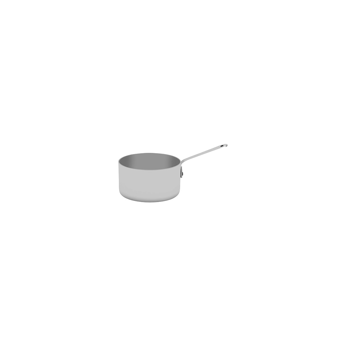 MINI-07975 Chef Inox Miniatures Saucepan with Stainless Steel Handle 80x45mm Tomkin Australia Hospitality Supplies