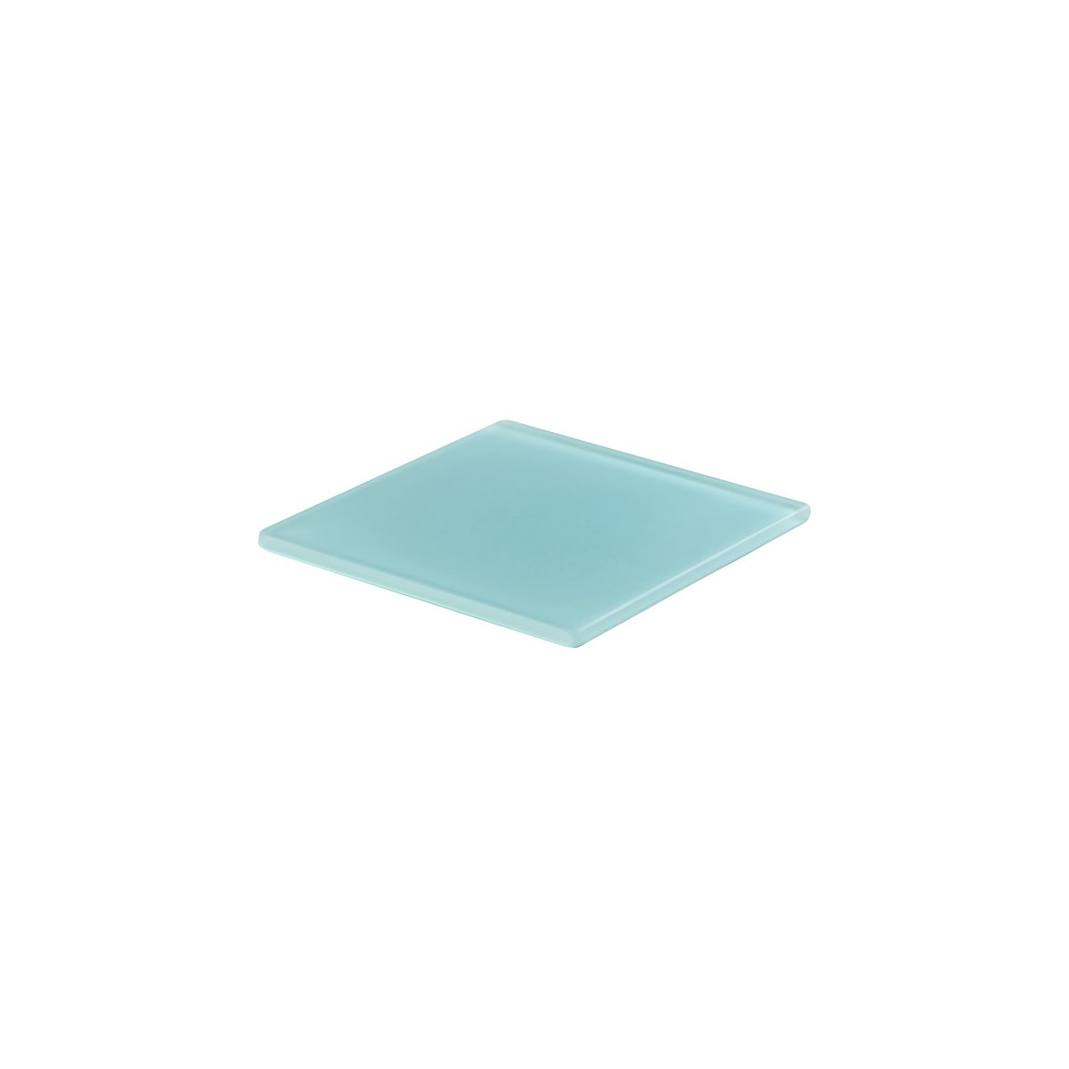 MLP110197 Mealplak Square Tray Lagoon 195x195x10mm Tomkin Australia Hospitality Supplies