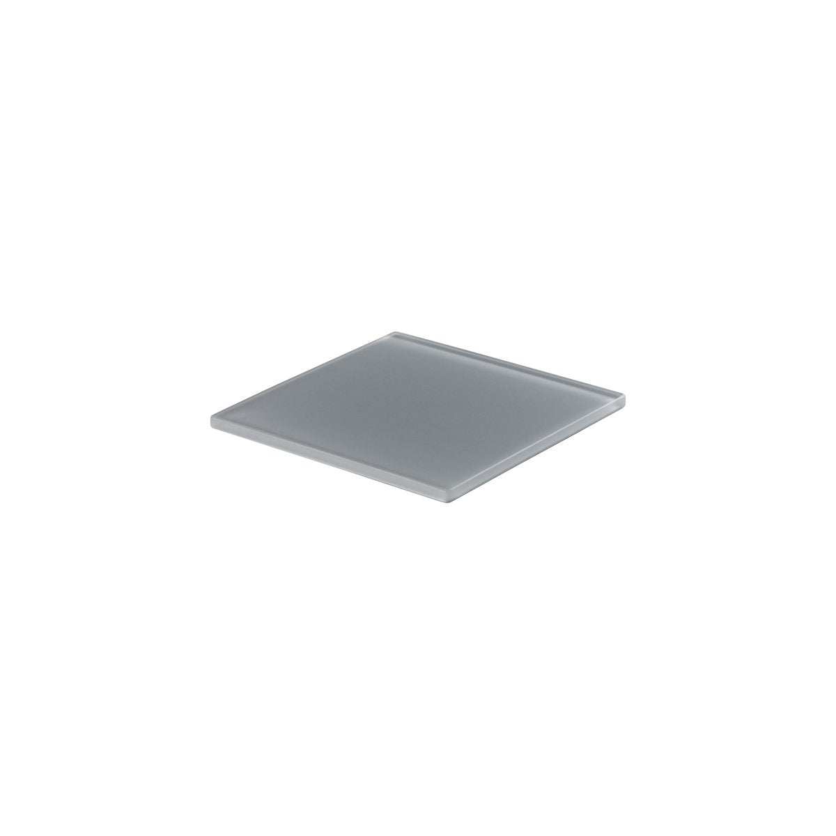 MLP110234 Mealplak Square Tray Concrete 195x195x10mm Tomkin Australia Hospitality Supplies