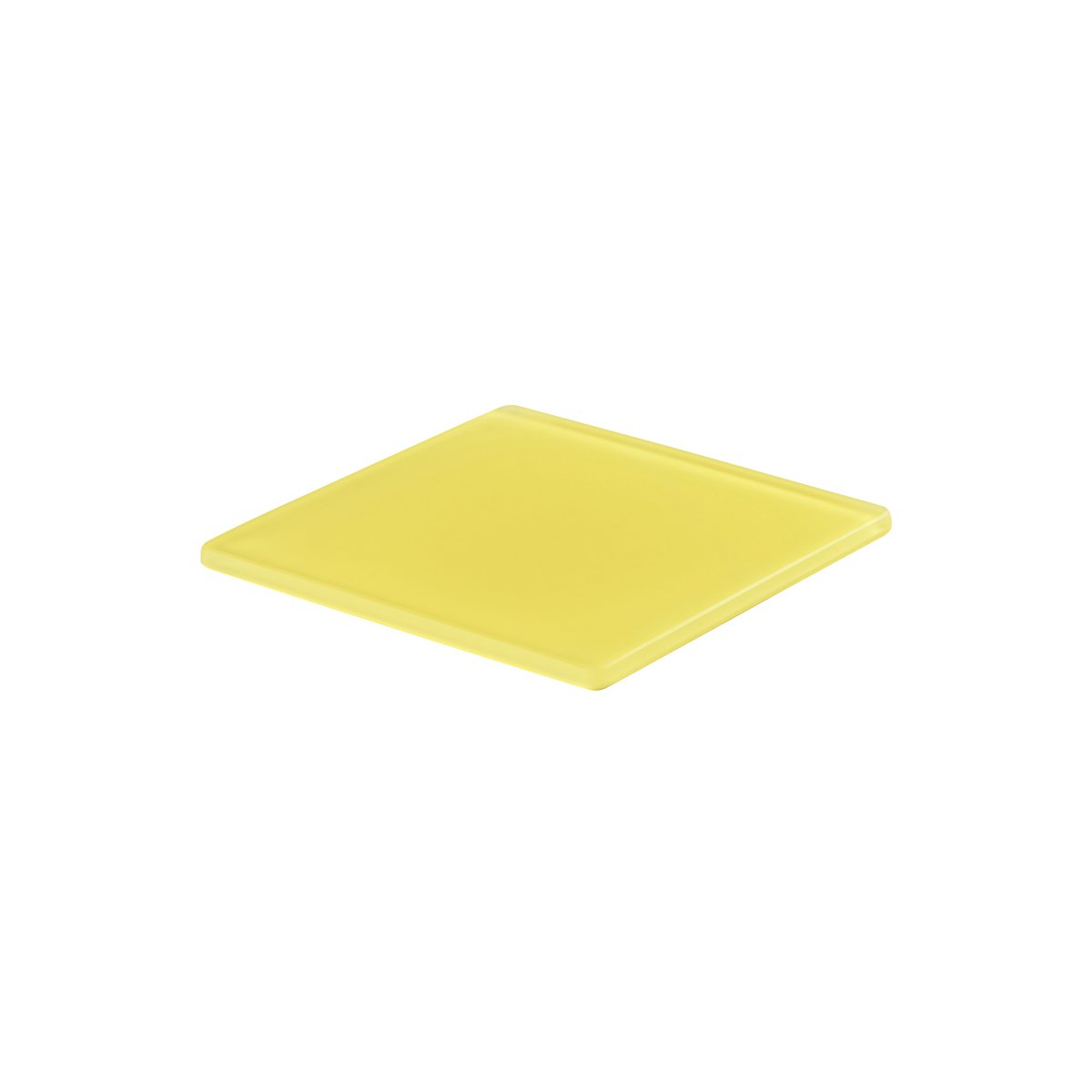MLP110258 Mealplak Square Tray Lemon 245x245x10mm Tomkin Australia Hospitality Supplies