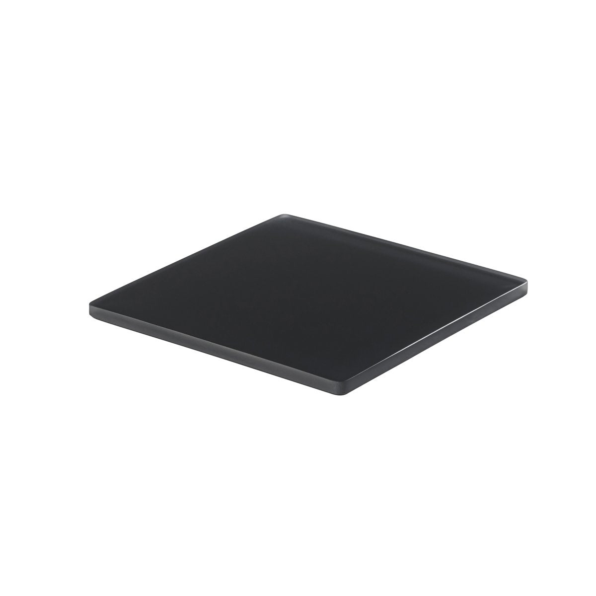 MLP110388 Mealplak Square Tray Anthracite 300x300x10mm Tomkin Australia Hospitality Supplies