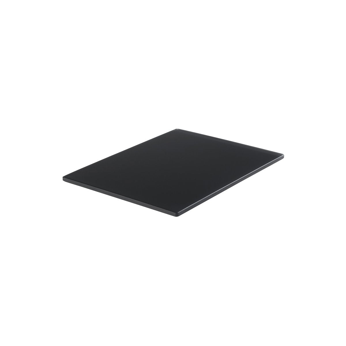MLP110708 Mealplak Rectangular Tray Anthracite 395x300x10mm Tomkin Australia Hospitality Supplies