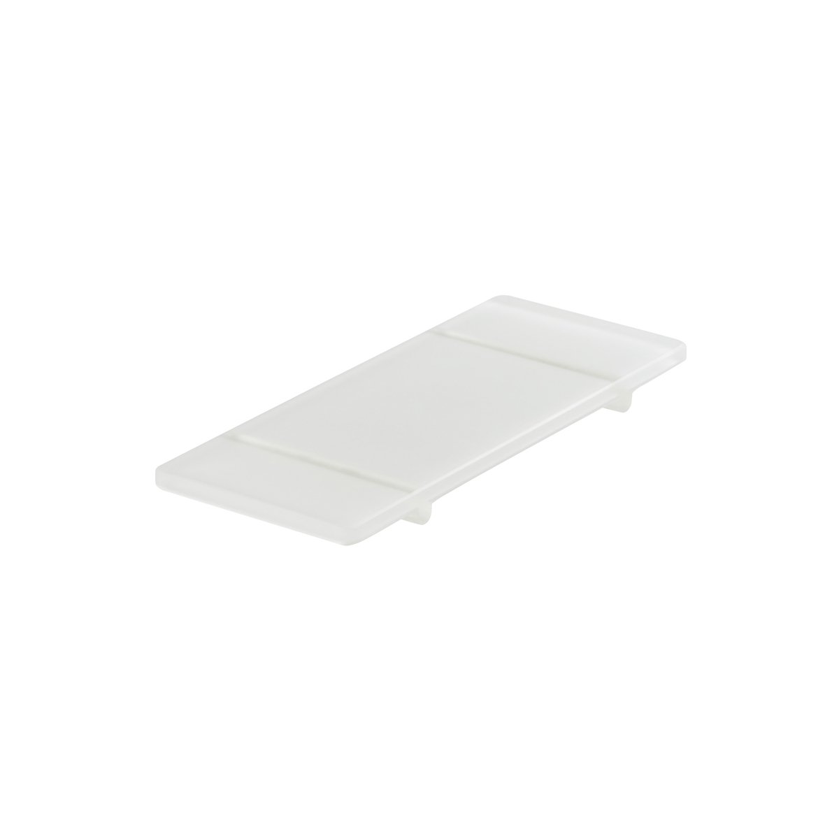 MLP111019 Mealplak Footed Tray White 330x150x15mm Tomkin Australia Hospitality Supplies