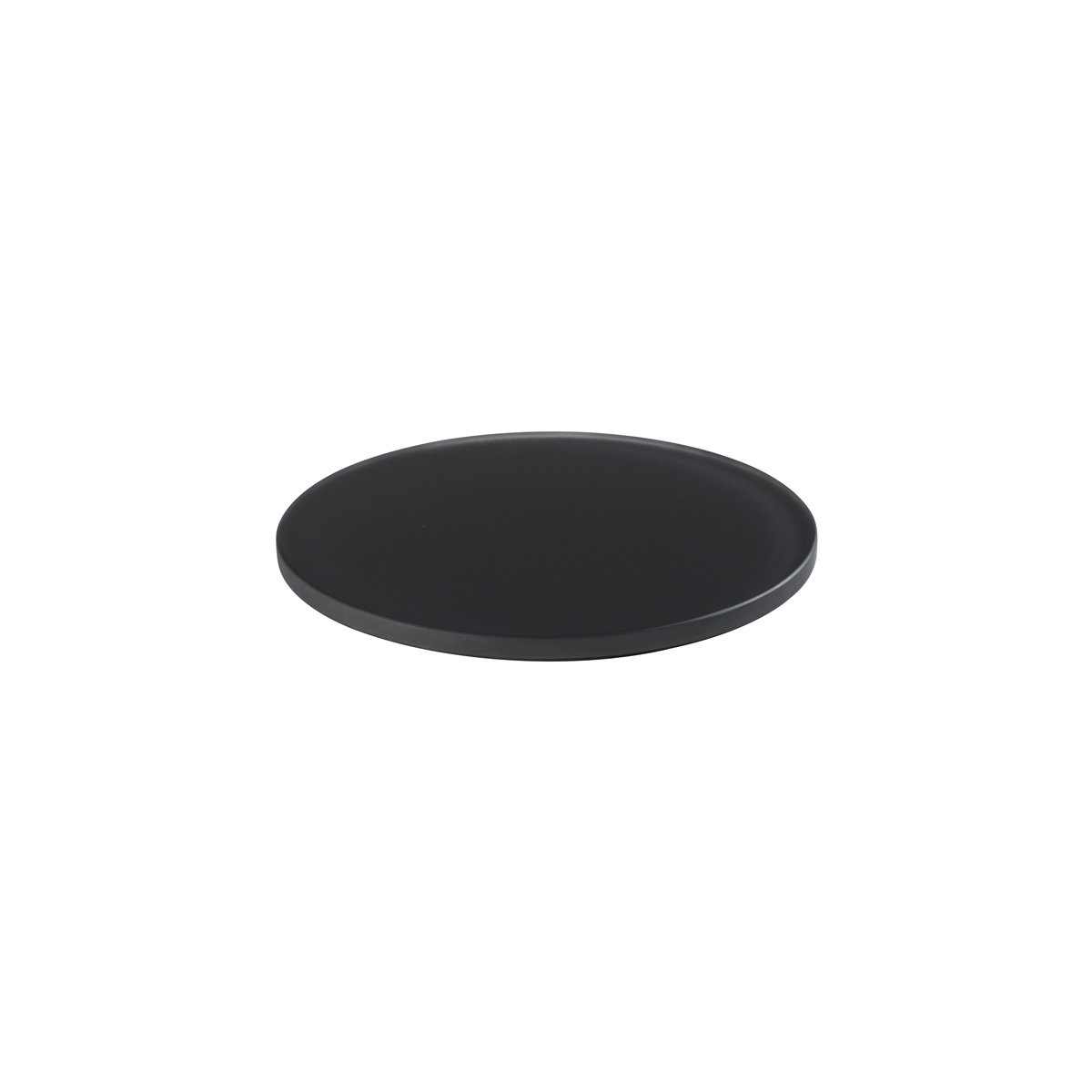 MLP111286 Mealplak Round Tray Anthracite 195x10mm Tomkin Australia Hospitality Supplies