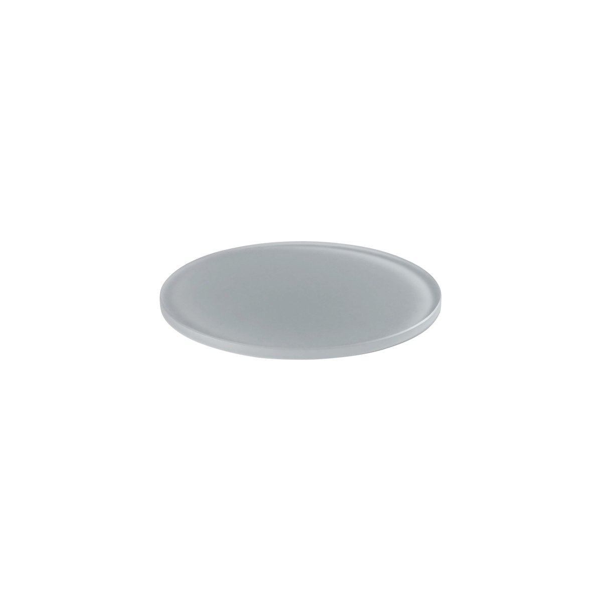 MLP111378 Mealplak Round Tray Concrete 195x10mm Tomkin Australia Hospitality Supplies