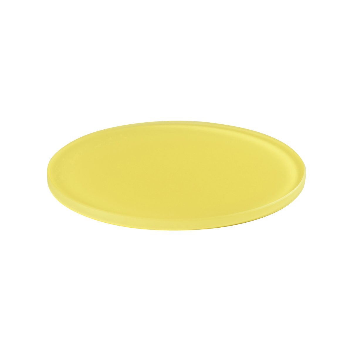 MLP111392 Mealplak Round Tray Lemon 300x10mm Tomkin Australia Hospitality Supplies