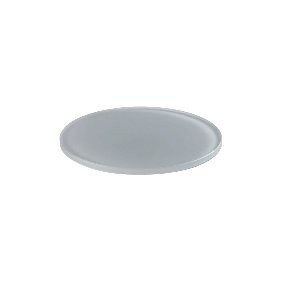 MLP111453 Mealplak Round Tray Concrete 245x10mm Tomkin Australia Hospitality Supplies