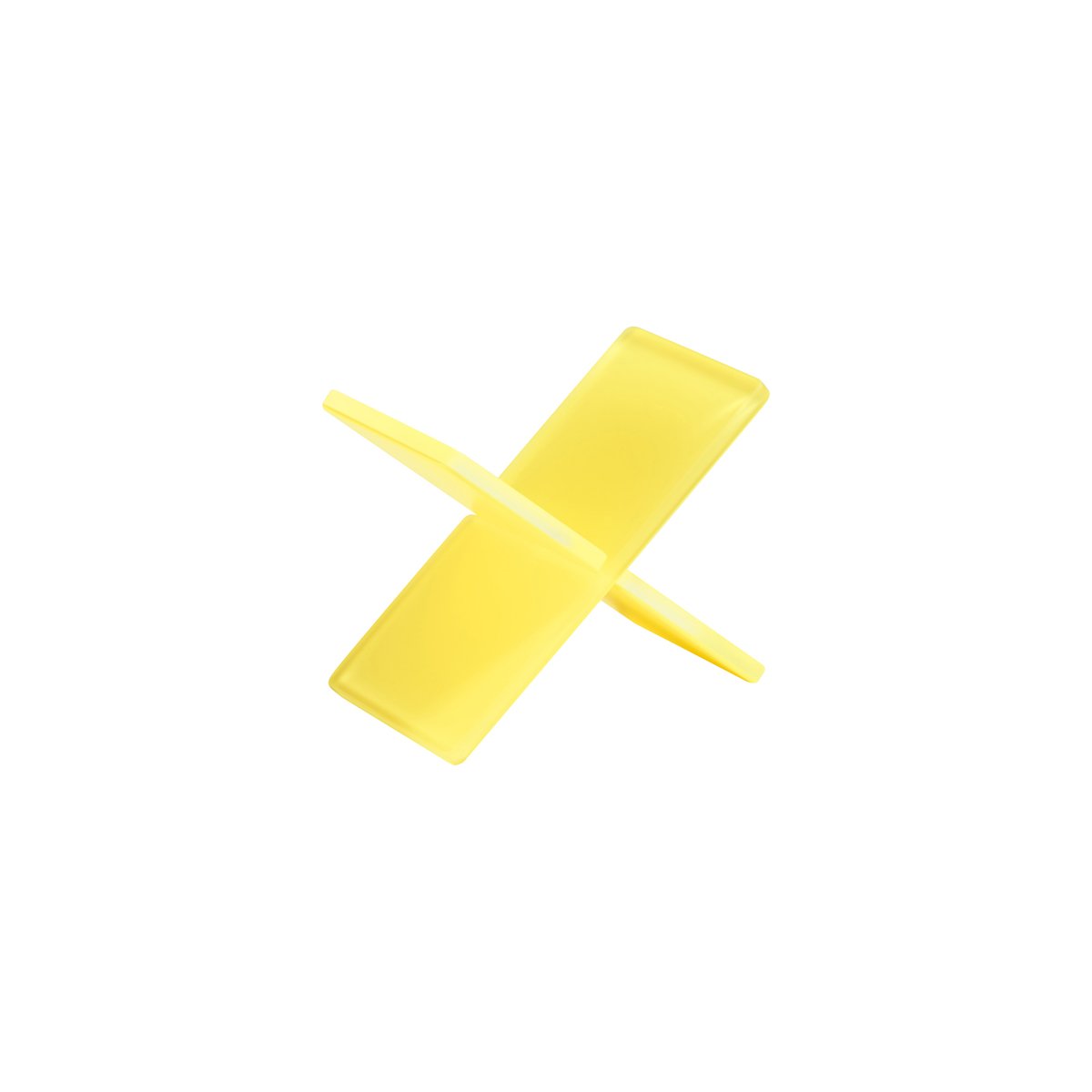 MLP111781 Mealplak Riser Lemon 200x200x195mm Tomkin Australia Hospitality Supplies