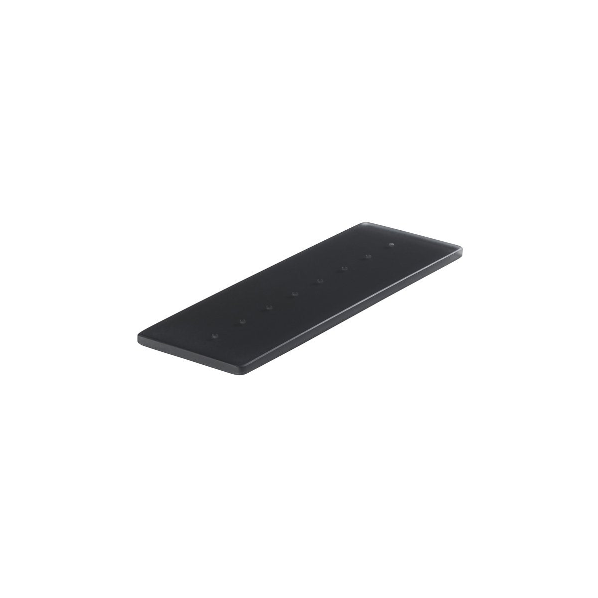 MLP112306 Mealplak Tray With 8 Holes Anthracite 300x100x10mm Tomkin Australia Hospitality Supplies