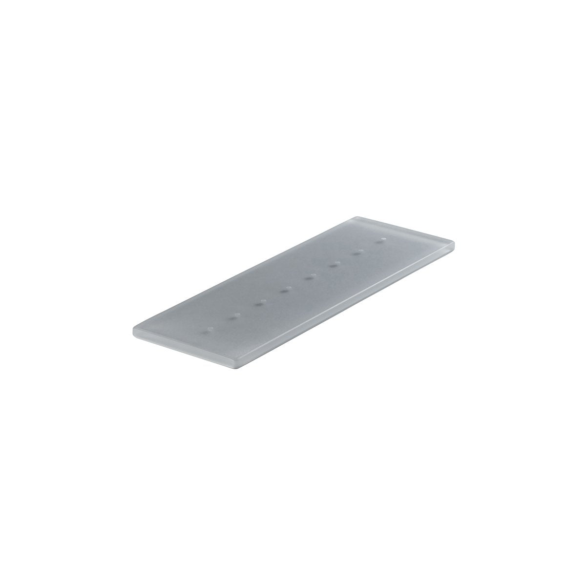 MLP112313 Mealplak Tray With 8 Holes Concrete 300x100x10mm Tomkin Australia Hospitality Supplies