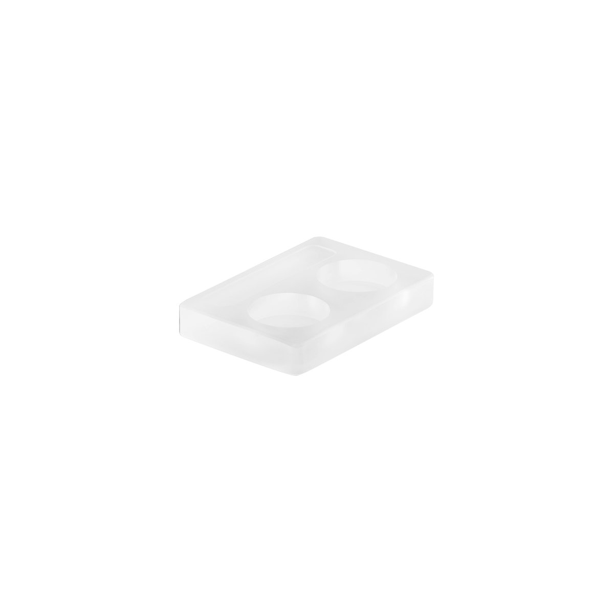 MLP112740 Mealplak Podium With 2 Inserts White 125x85x20mm Tomkin Australia Hospitality Supplies
