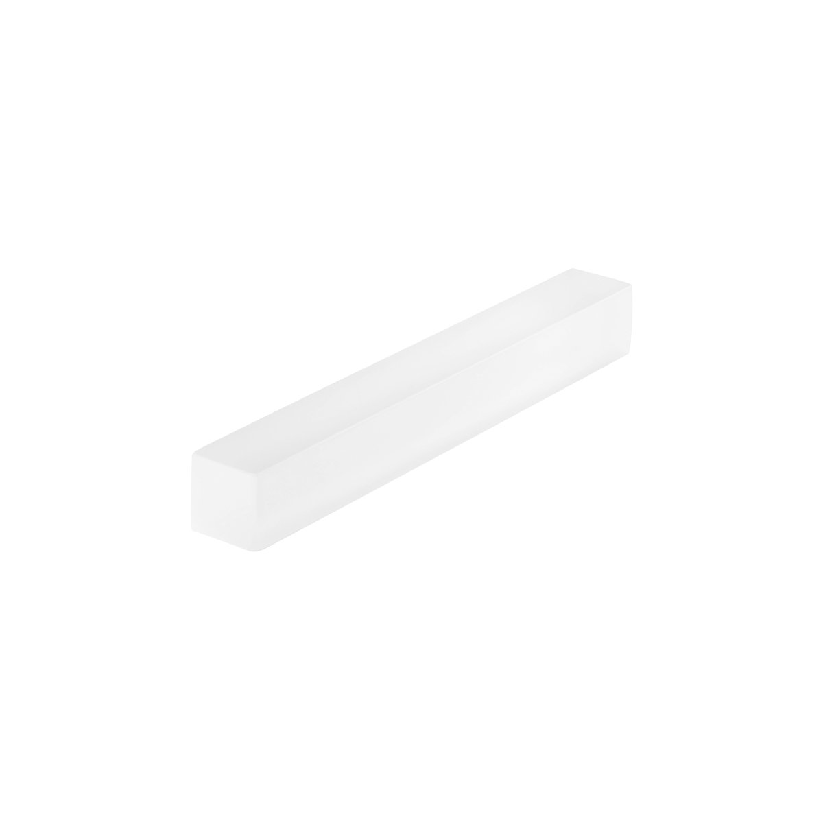 MLP112757 Mealplak Brick Bar White 325x40x40mm Tomkin Australia Hospitality Supplies