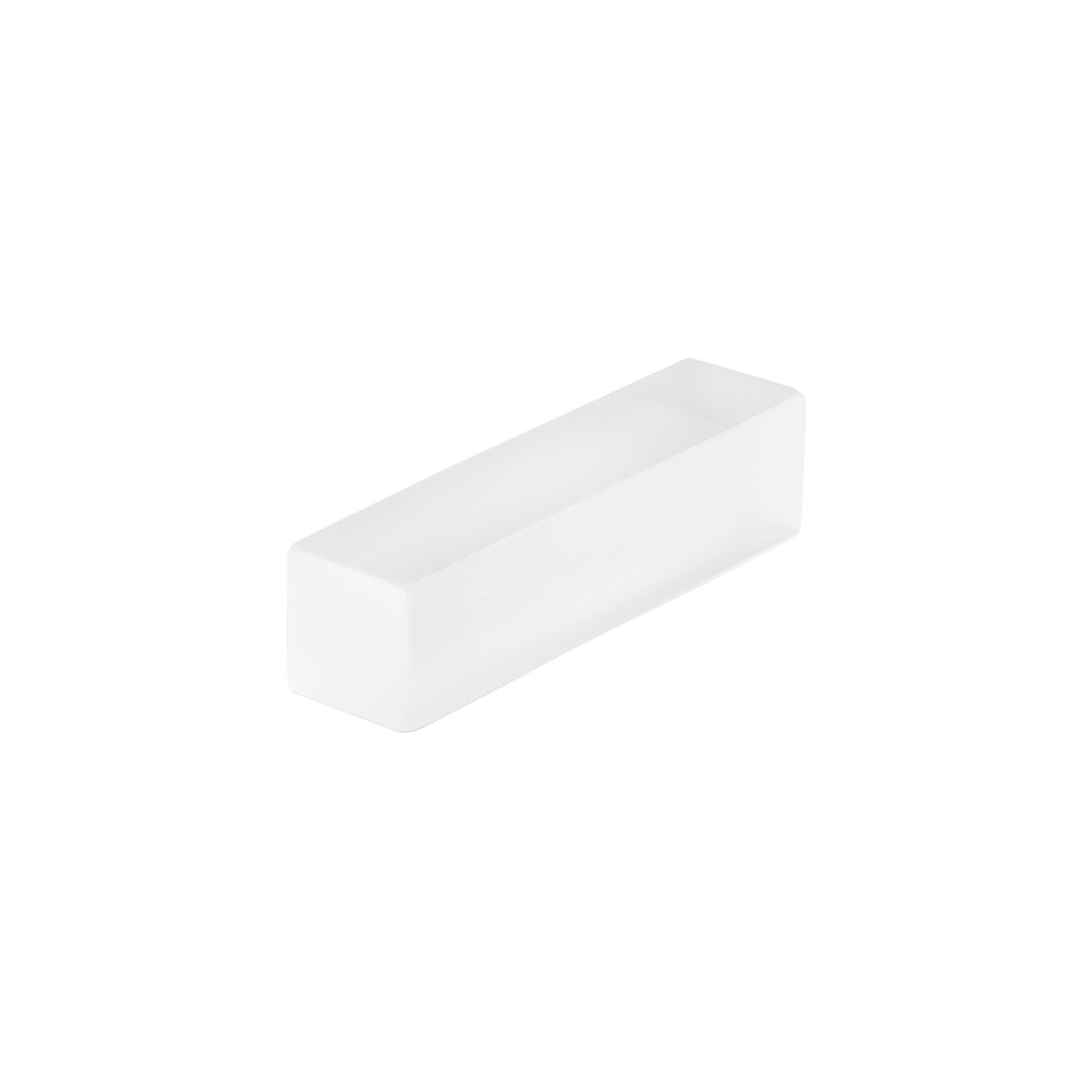 MLP112764 Mealplak Brick Bar White 165x40x40mm Tomkin Australia Hospitality Supplies