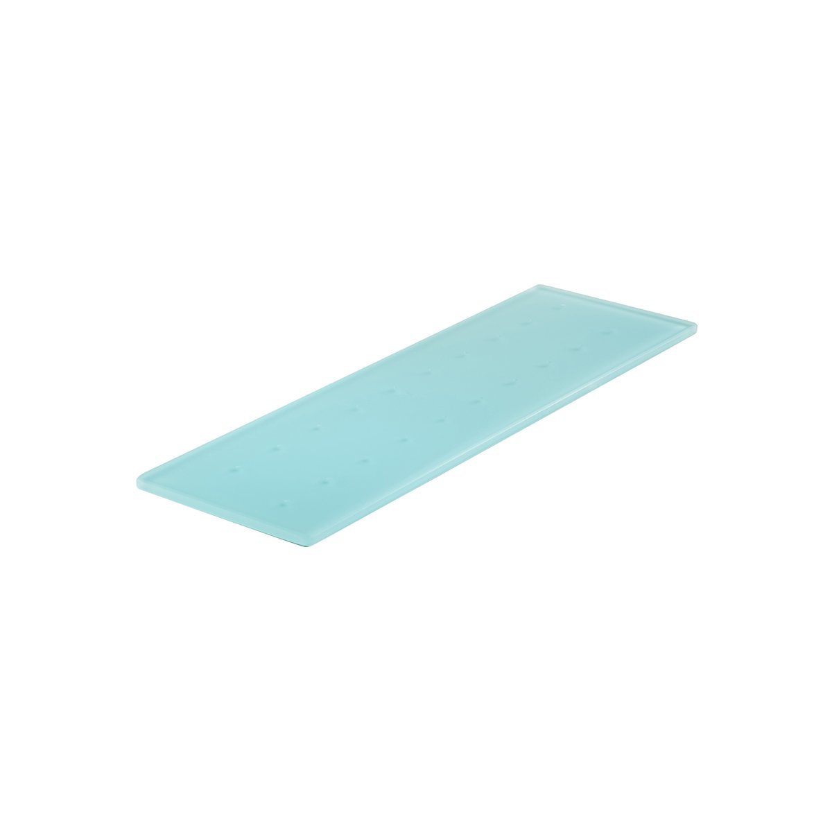 MLP112917 Mealplak Tray With 20 Holes Lagoon 495x150x10mm Tomkin Australia Hospitality Supplies