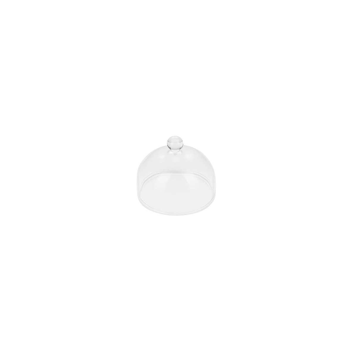 MLP114119 Mealplak Cloche / Cake Dome Clear 70x65mm Tomkin Australia Hospitality Supplies