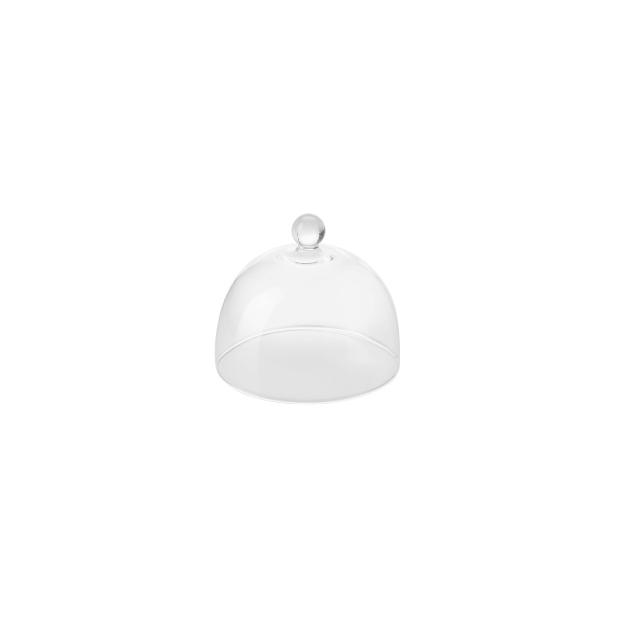 MLP115192 Mealplak Cloche / Cake Dome Clear 130x120mm Tomkin Australia Hospitality Supplies
