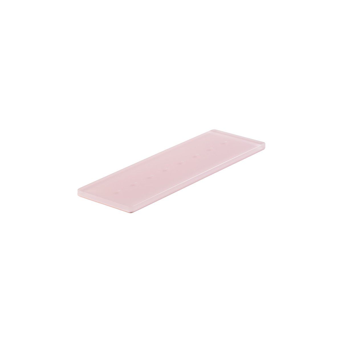 MLP115659 Mealplak Tray With 8 Holes Pink 300x100x10mm Tomkin Australia Hospitality Supplies