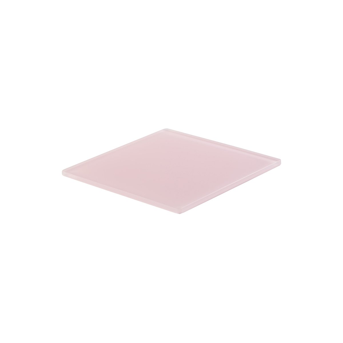 MLP115727 Mealplak Square Tray Pink 245x245x10mm Tomkin Australia Hospitality Supplies