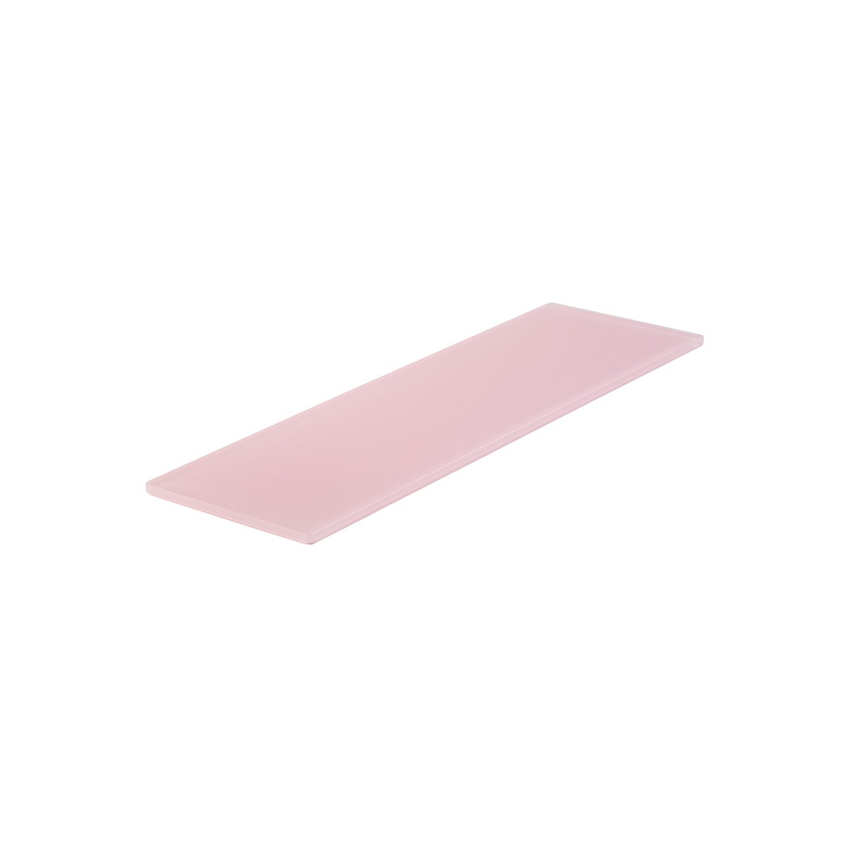 MLP115901 Mealplak 2/4 Size Tray Pink 530x162x10mm Tomkin Australia Hospitality Supplies