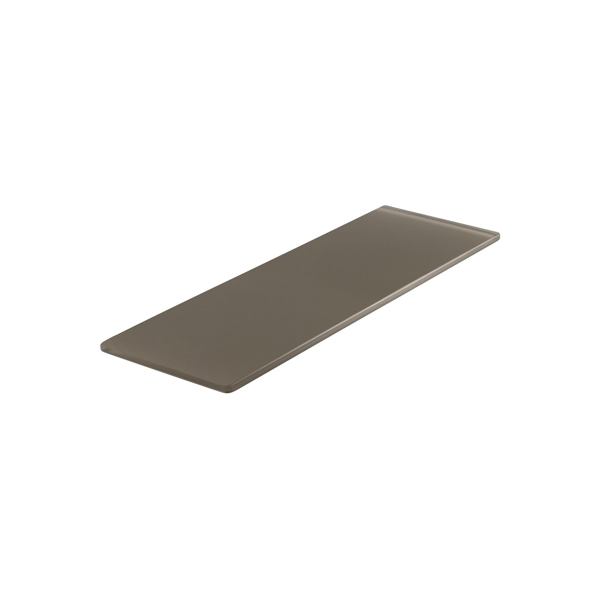 MLP115925 Mealplak 2/4 Size Tray Taupe 530x162x10mm Tomkin Australia Hospitality Supplies