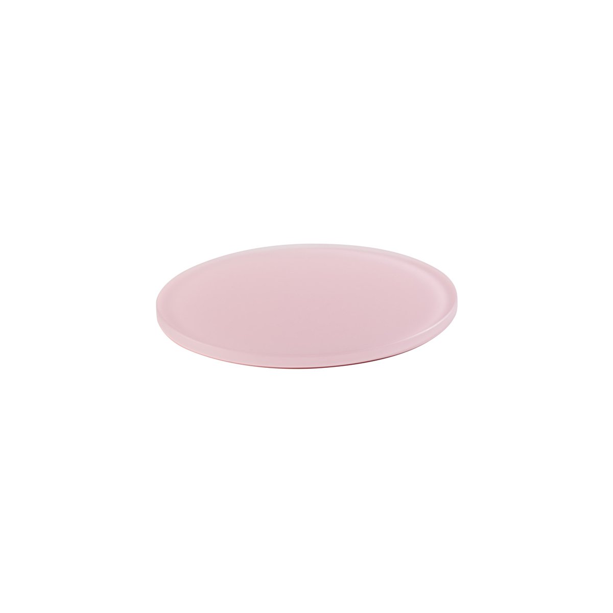 MLP116212 Mealplak Round Tray Pink 195x10mm Tomkin Australia Hospitality Supplies