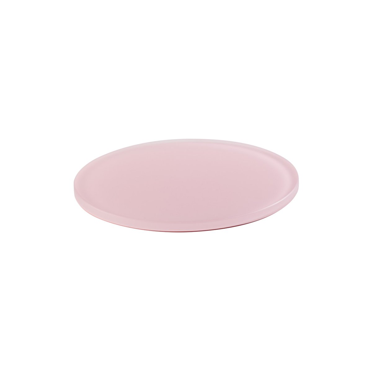 MLP116250 Mealplak Round Tray Pink 245x10mm Tomkin Australia Hospitality Supplies