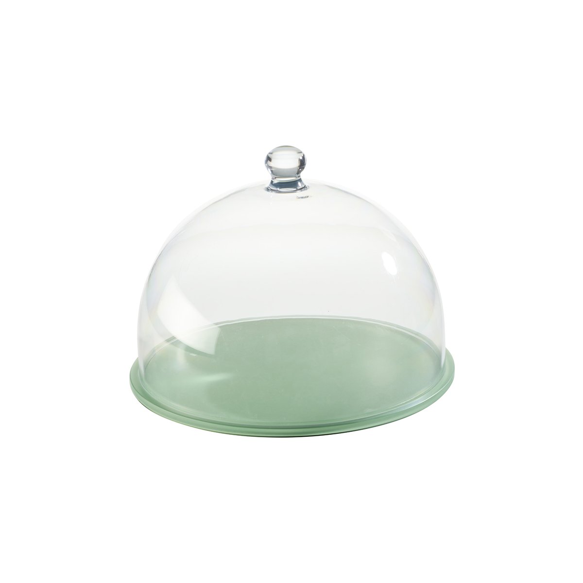 MLP116618 Mealplak Round Tray With Cloche Khaki 230x180mm Tomkin Australia Hospitality Supplies