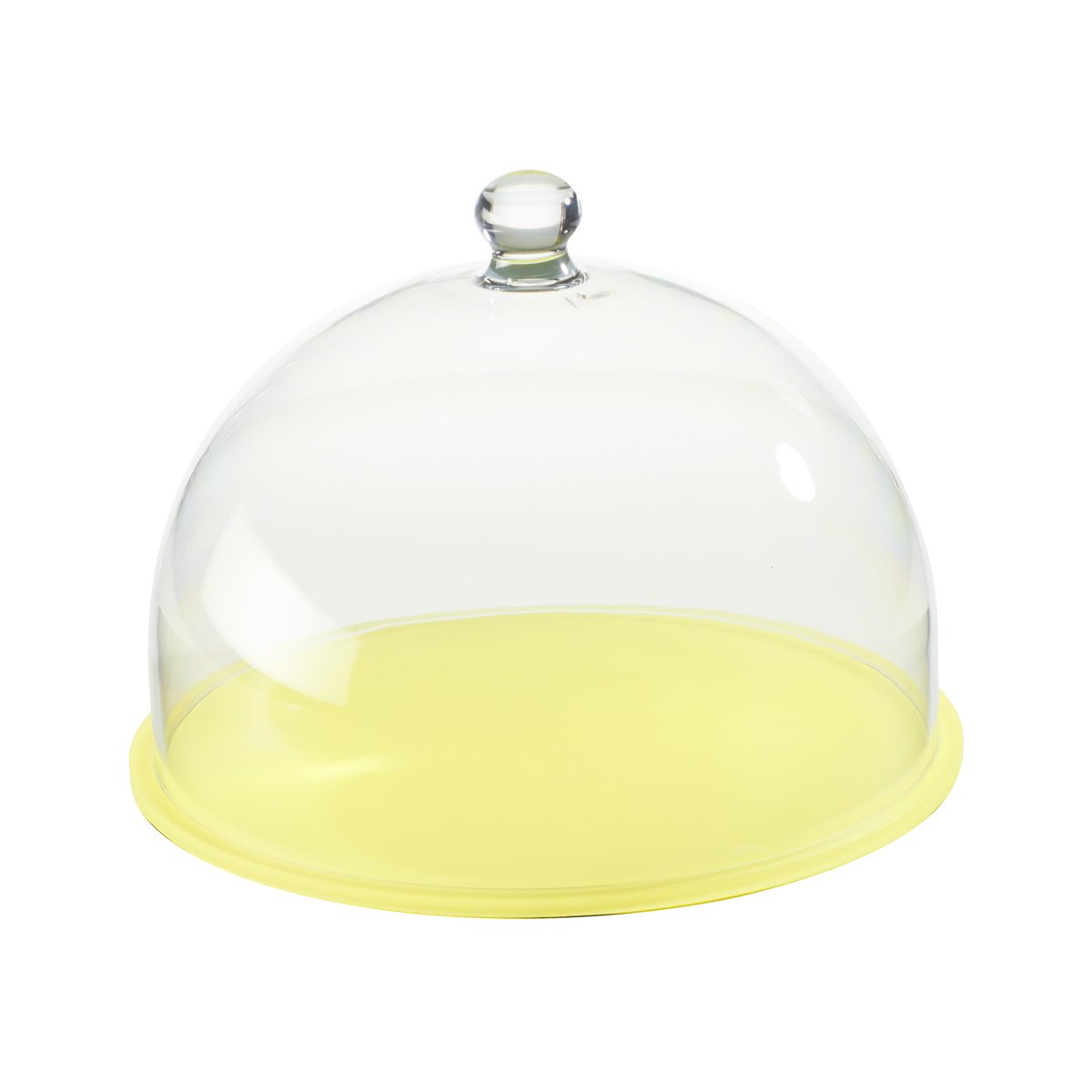 MLP116670 Mealplak Round Tray With Cloche Lemon 330x240mm Tomkin Australia Hospitality Supplies