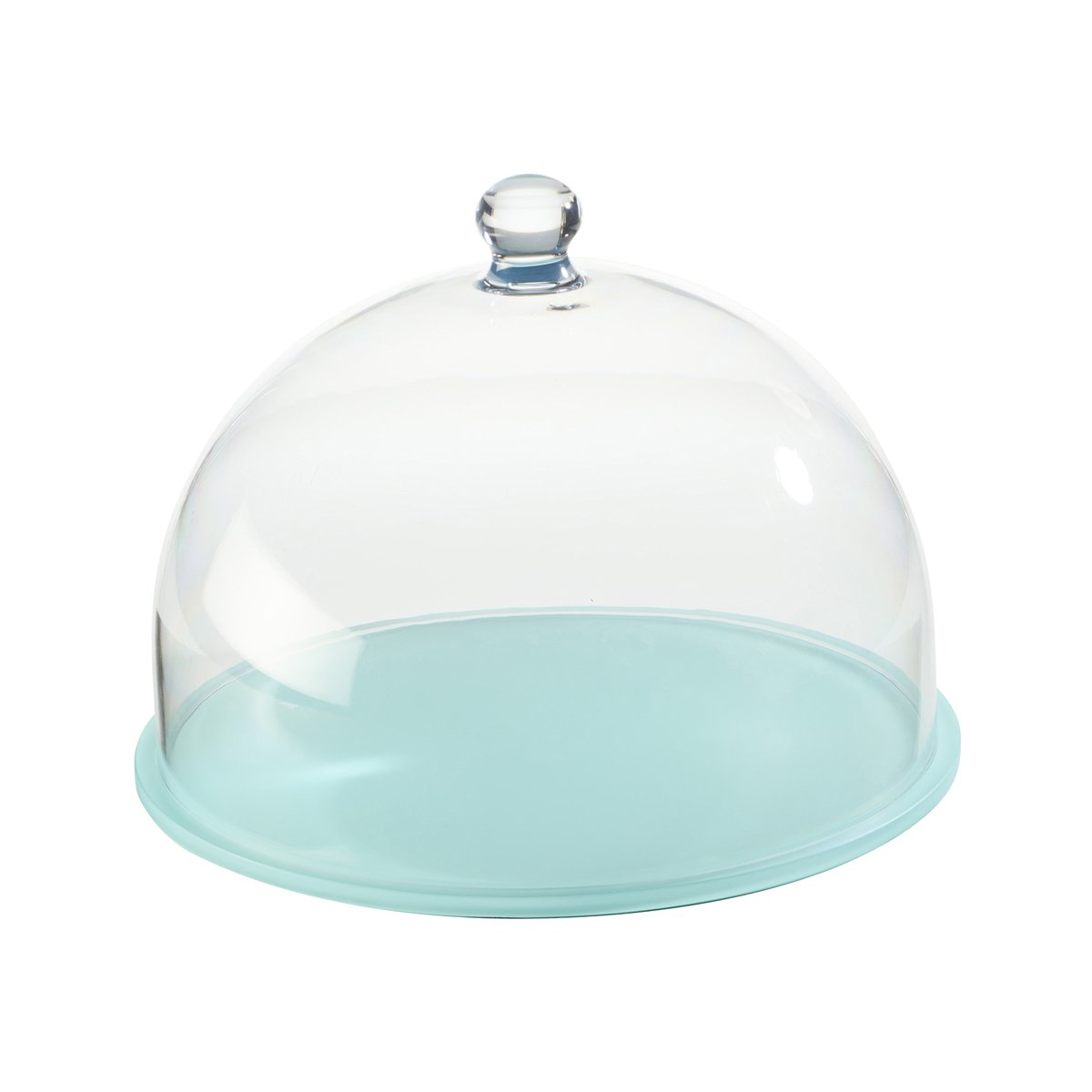 MLP116687 Mealplak Round Tray With Cloche Lagoon 330x240mm Tomkin Australia Hospitality Supplies