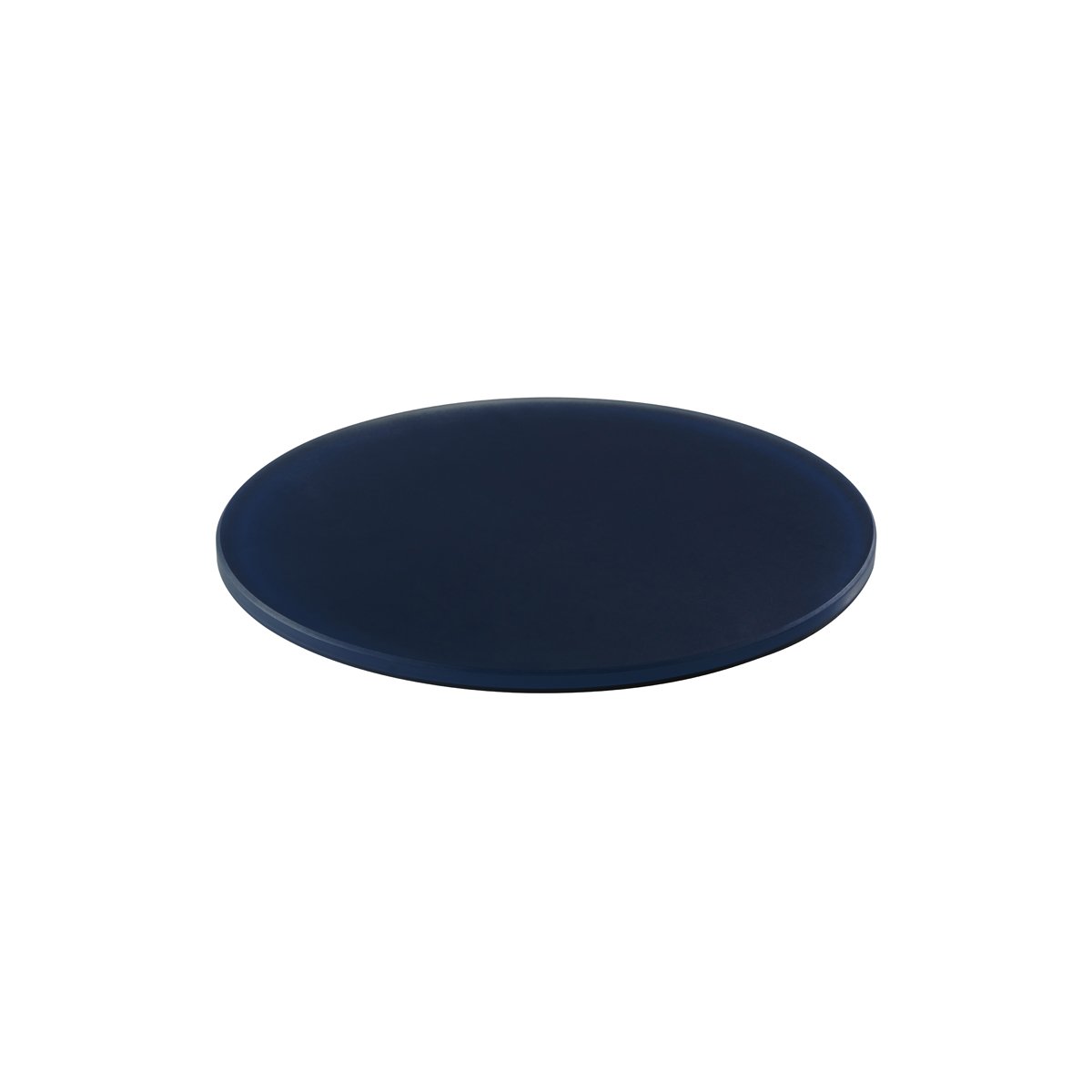 MLP118384 Mealplak Round Tray Night Blue 245x10mm Tomkin Australia Hospitality Supplies