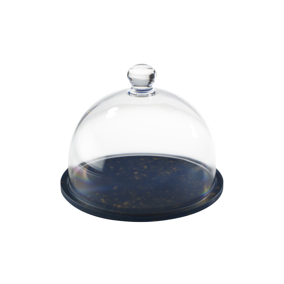MLP118636 Mealplak Round Tray With Cloche Constellation 230x180mm Tomkin Australia Hospitality Supplies