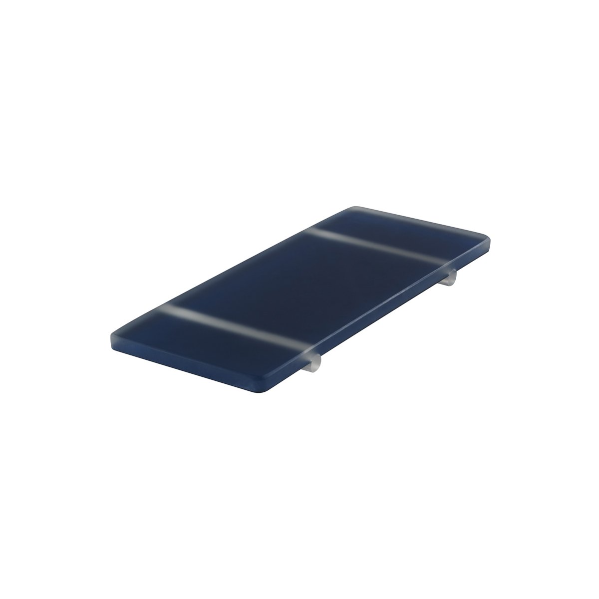 MLP118704 Mealplak Footed Tray Night Blue 330x150x15mm Tomkin Australia Hospitality Supplies