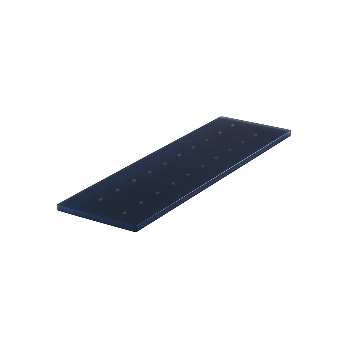 MLP118728 Mealplak Tray With 20 Holes Night Blue 495x150x10mm Tomkin Australia Hospitality Supplies