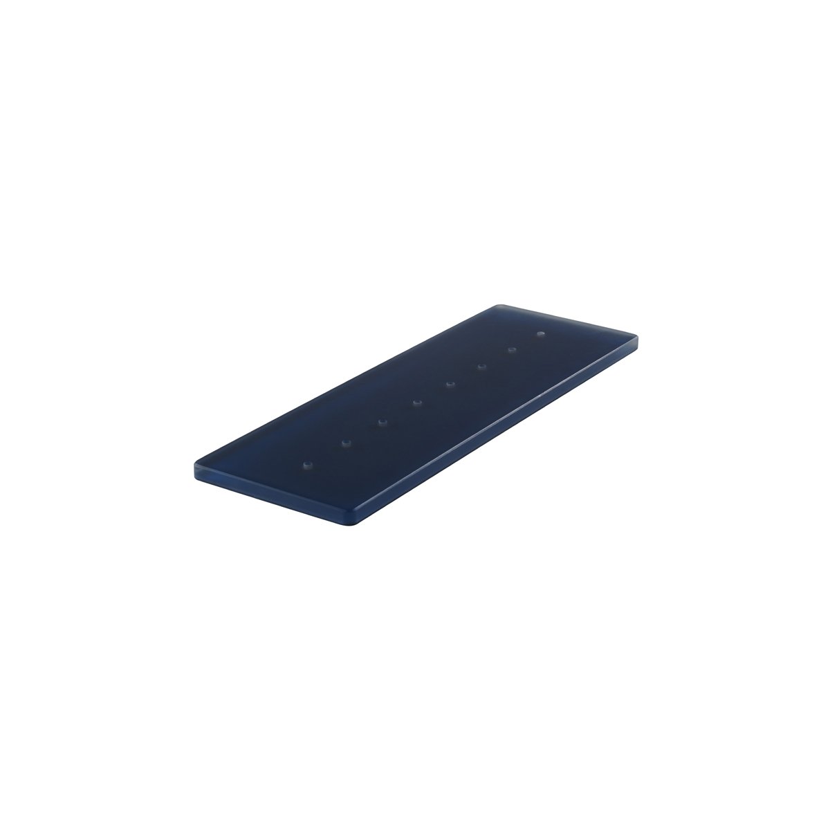 MLP118766 Mealplak Tray With 8 Holes Night Blue 300x100x10mm Tomkin Australia Hospitality Supplies