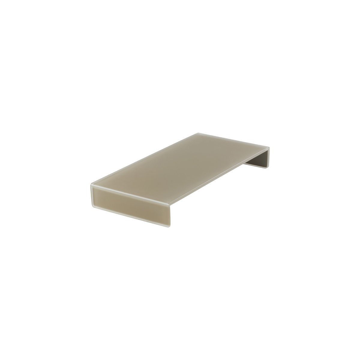 MLP119206 Mealplak Rectangular Risers Taupe 395x195x50mm Tomkin Australia Hospitality Supplies