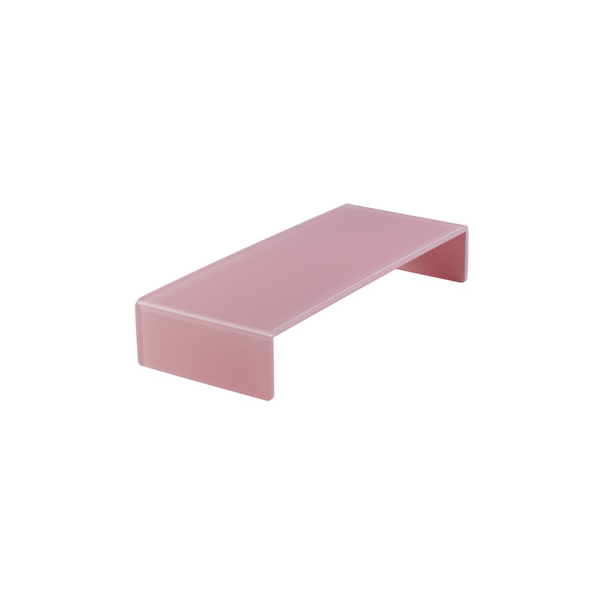 MLP119374 Mealplak Rectangular Risers Pink 445x195x85mm Tomkin Australia Hospitality Supplies
