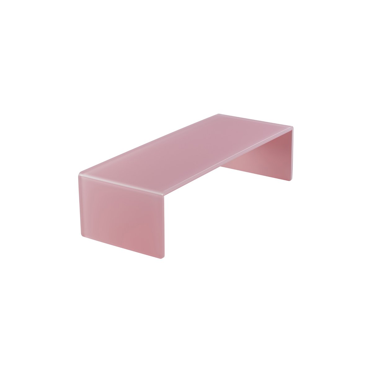 MLP119381 Mealplak Rectangular Risers Pink 495x195x120mm Tomkin Australia Hospitality Supplies