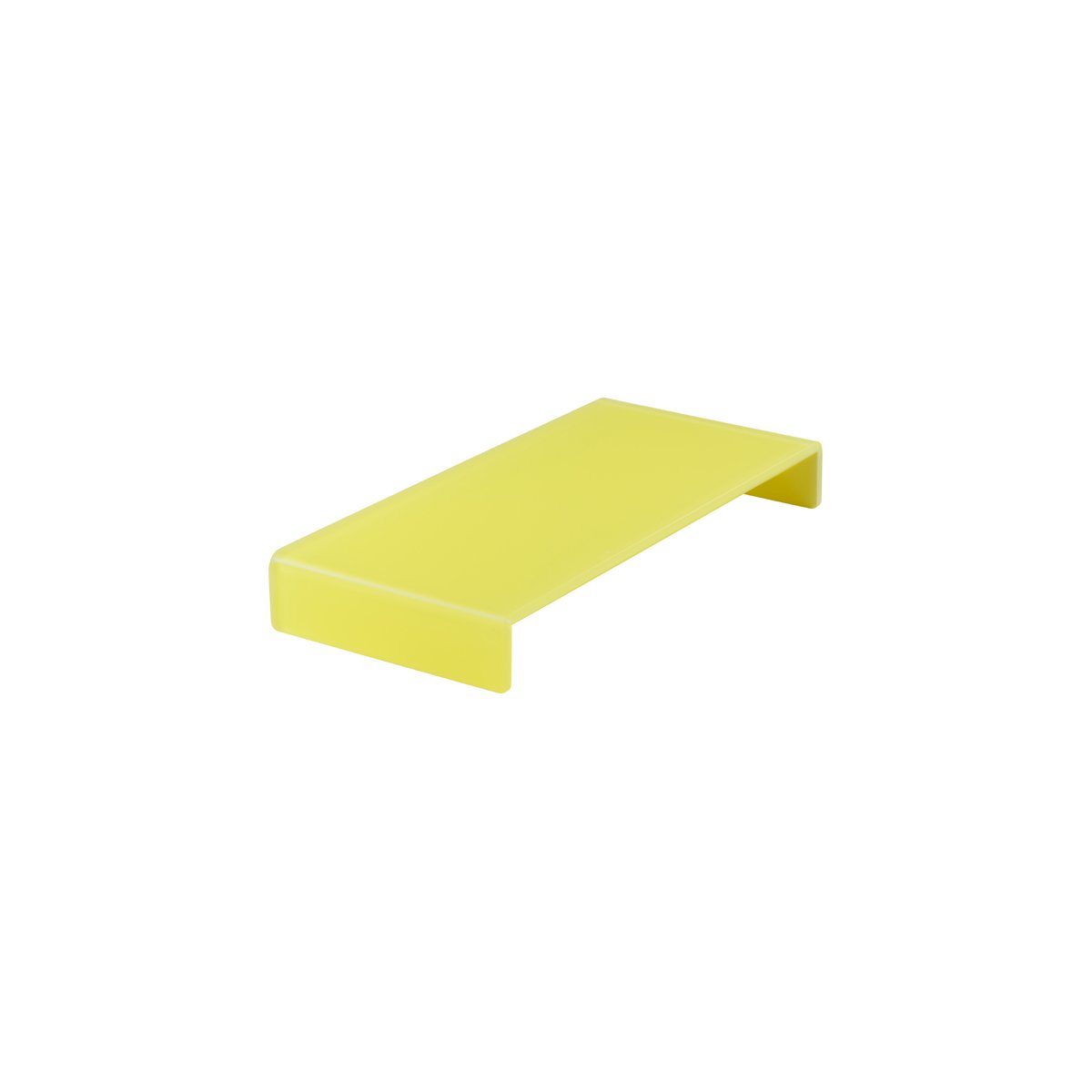 MLP119398 Mealplak Rectangular Risers Lemon 395x195x50mm Tomkin Australia Hospitality Supplies
