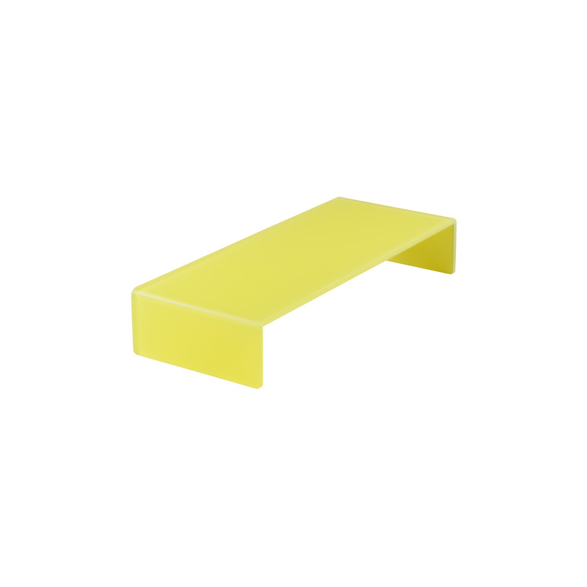 MLP119404 Mealplak Rectangular Risers Lemon 445x195x85mm Tomkin Australia Hospitality Supplies