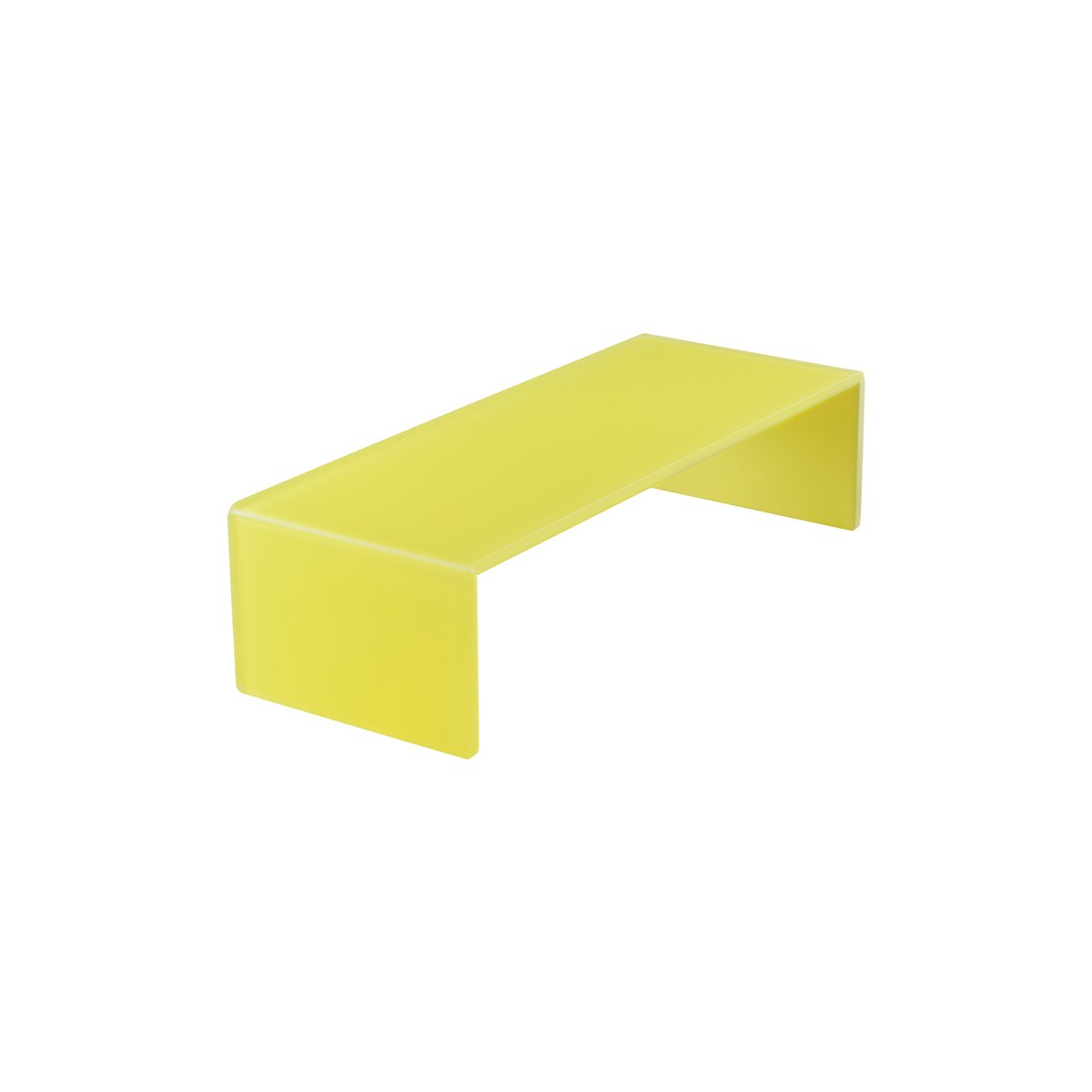 MLP119411 Mealplak Rectangular Risers Lemon 495x195x120mm Tomkin Australia Hospitality Supplies