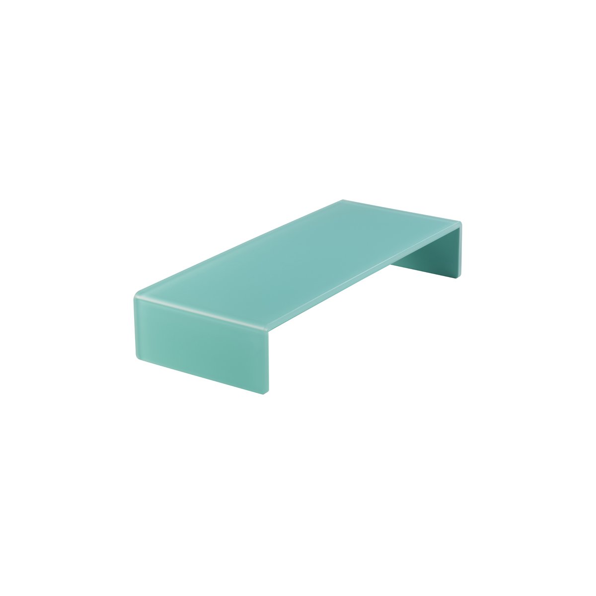 MLP119435 Mealplak Rectangular Risers Lagoon 445x195x85mm Tomkin Australia Hospitality Supplies