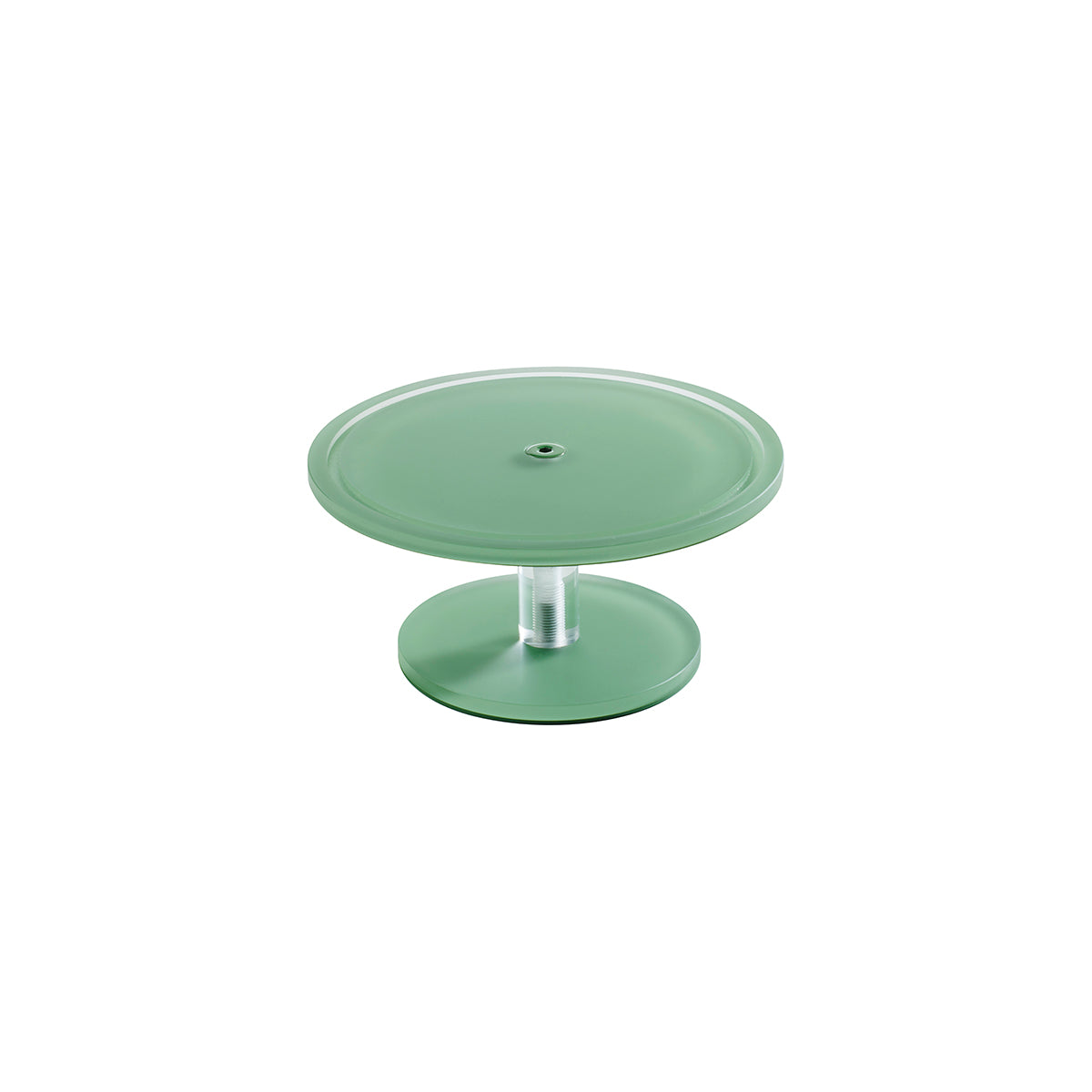 MLP119633 Mealplak Pedestal Cake Stand Khaki 230x110mm Tomkin Australia Hospitality Supplies